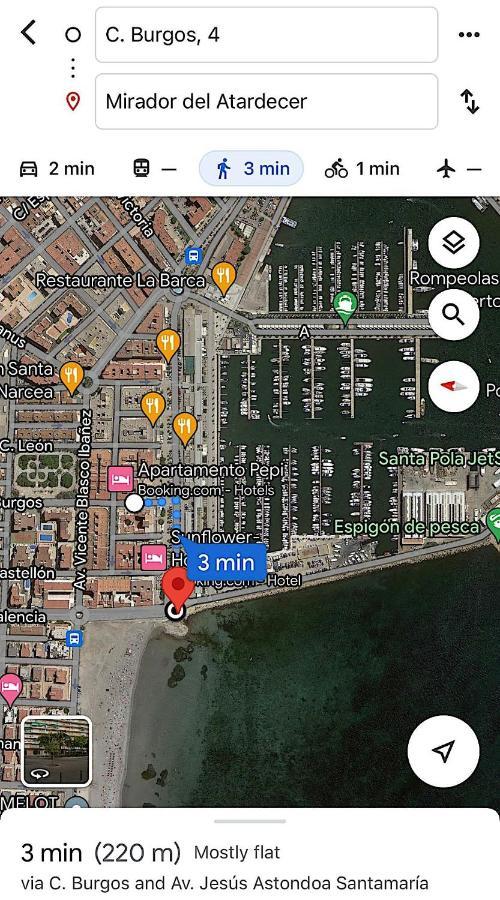 Santa Pola Port, Sea View, Vista Del Mar Lejlighed Eksteriør billede
